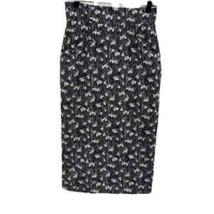 Women’s ROSEANNA pencil Skirt Blue Size 36 Lined 26x29